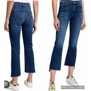 Mother the insider crop step fray size 26, $238 A61